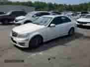 2014 Mercedes-Benz C 300 Sport with VIN WDDGF8AB7EA931775, listed as a Copart auction lot 65038065 with 222,995 mi miles and Salvage title. Bid and sale history available at DreamBid. Image 1.