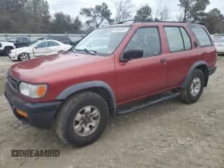 1997 Nissan Pathfinder XE z VIN JN8AR05Y5VW152499, wystawiony jako Copart lot #44944035 z przebiegiem 244 598 mil mil oraz Szkoda całkowita • Salvage title. Historia ofert i sprzedaży dostępna na DreamBid. Obrazek 1.