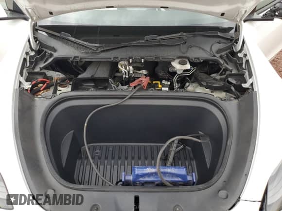 2021 Tesla Model Y Performance with VIN 5YJYGDEF1MF252091, listed as a Copart auction lot 85599865 with 47,413 mi miles and Salvage title. Bid and sale history available at DreamBid. Image 12.
