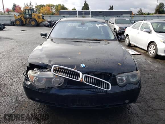2003 BMW 7 Series 745i with VIN WBAGL63463DP67983, listed as a Copart auction lot 78225504 with Not provided miles and Clean title. Bid and sale history available at DreamBid. Image 5.