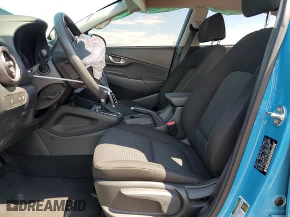 2022 Hyundai Kona SEL с VIN KM8K32AB1NU862263, выставлен на аукционе Copart как лот 71293555 с пробегом 27 800 миль миль и Списание • Salvage title. История ставок и продаж доступна на DreamBid. Изображение 7.