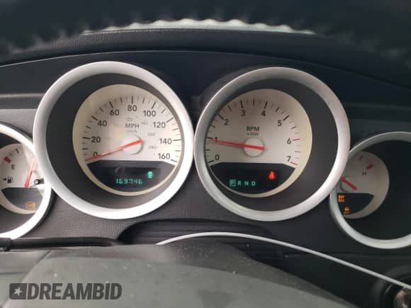 2007 Dodge Magnum R/T with VIN 2D4GV57267H853466, listed as a Copart auction lot 71221914 with 163,746 mi miles and Salvage title. Bid and sale history available at DreamBid. Image 9.