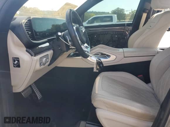 2021 Mercedes-Benz GLS 63 AMG with VIN 4JGFF8KE4MA395005, listed as a Copart auction lot 71860665 with 34,255 mi miles and Salvage title. Bid and sale history available at DreamBid. Image 7.