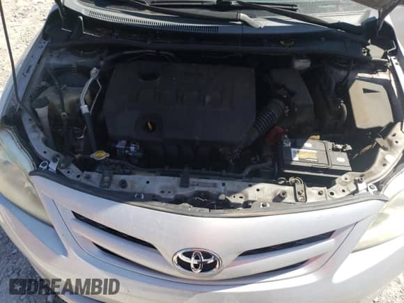 2011 Toyota Corolla L with VIN 2T1BU4EE1BC590162, listed as a Copart auction lot 81972215 with 129,419 mi miles and Salvage title. Bid and sale history available at DreamBid. Image 11.