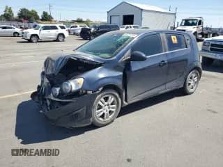 2016 Chevrolet Sonic LT with VIN 1G1JC6SH7G4139071, listed as a Copart auction lot 69221235 with 69,235 mi miles and Salvage title. Bid and sale history available at DreamBid. Image 1.