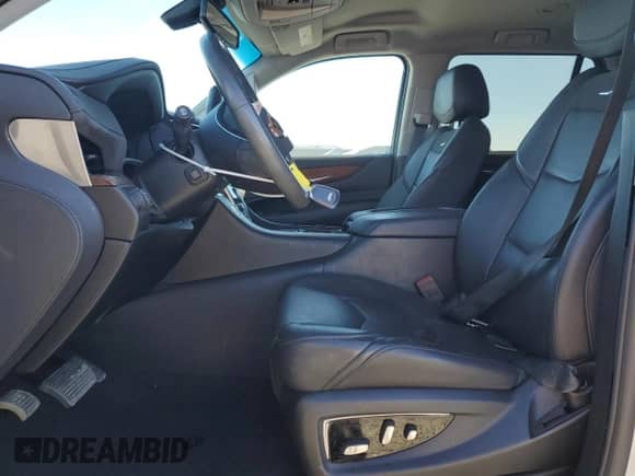 2018 Cadillac Escalade with VIN 1GYS4AKJ9JR305660, listed as a Copart auction lot 87519795 with 36,483 mi miles and Salvage title. Bid and sale history available at DreamBid. Image 7.