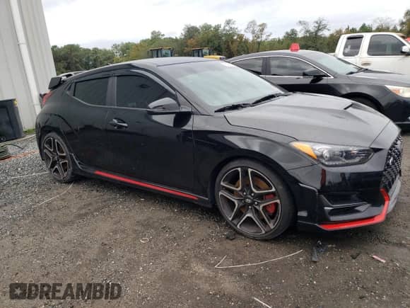 2022 Hyundai Veloster с VIN KMHT36AH5NU011924, выставлен на аукционе Copart как лот 75760513 с пробегом 34 888 миль миль и Списание • Salvage title. История ставок и продаж доступна на DreamBid. Изображение 4.