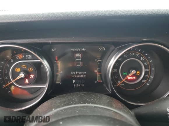 2021 Jeep Wrangler Unlimited Sport с VIN 1C4HJXDNXMW817378, выставлен на аукционе Copart как лот 70024835 с пробегом 8 126 миль миль и Списание • Salvage title. История ставок и продаж доступна на DreamBid. Изображение 9.