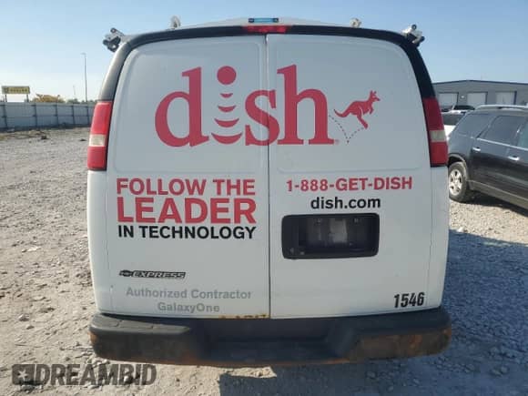 2015 Chevrolet Express Cargo with VIN 1GCWGFCF4F1211942, listed as a Copart auction lot 80815815 with Not provided miles and Clean title. Bid and sale history available at DreamBid. Image 6.