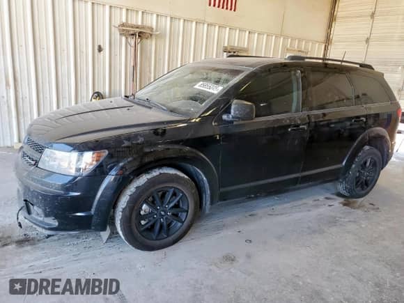 2020 Dodge Journey SE Value with VIN 3C4PDCAB4LT275463, listed as a Copart auction lot 85855045 with 122,071 mi miles and Salvage title. Bid and sale history available at DreamBid. Image 1.