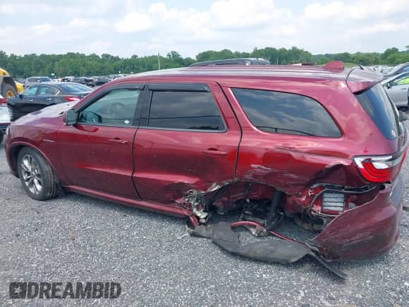 2020 Dodge Durango R/T with VIN 1C4SDJCT1LC412343, listed as a IAAI auction lot 42688369 with 64,153 mi miles and . Bid and sale history available at DreamBid. Image 14.