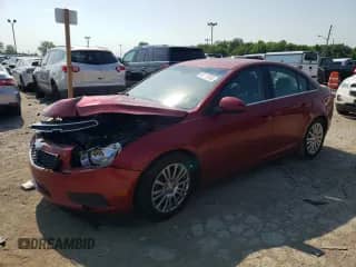 2013 Chevrolet Cruze ECO с VIN 1G1PH5SB4D7260510, выставлен на аукционе Copart как лот 62411815 с пробегом 169 923 миль миль и Списание • Salvage title. История ставок и продаж доступна на DreamBid. Изображение 1.