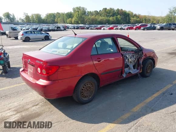 2008 Toyota Corolla CE with VIN 2T1BR32E08C876710, listed as a IAAI auction lot 43354534 with 169,066 mi miles and . Bid and sale history available at DreamBid. Image 4.