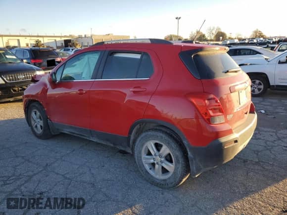 2016 Chevrolet Trax LT with VIN KL7CJLSB3GB753981, listed as a Copart auction lot 78485904 with 54,292 mi miles and Clean title. Bid and sale history available at DreamBid. Image 2.