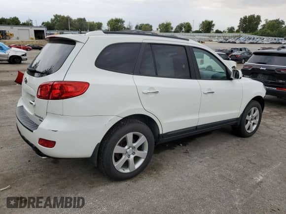 2007 Hyundai Santa Fe SE with VIN 5NMSH13E37H070732, listed as a Copart auction lot 71463775 with 187,013 mi miles and Salvage title. Bid and sale history available at DreamBid. Image 3.