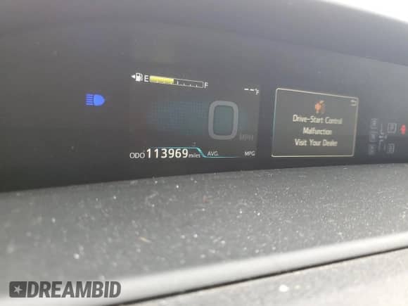 2016 Toyota Prius Two with VIN JTDKBRFU6G3523727, listed as a Copart auction lot 84915455 with 113,969 mi miles and Salvage title. Bid and sale history available at DreamBid. Image 9.