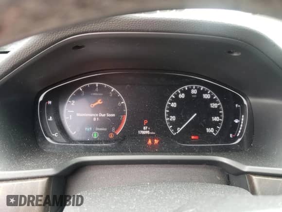 2018 Honda Accord EX-L z VIN 1HGCV2F59JA010634, wystawiony jako Copart lot #67007185 z przebiegiem 170 095 mil mil oraz Szkoda całkowita • Salvage title. Historia ofert i sprzedaży dostępna na DreamBid. Obrazek 9.