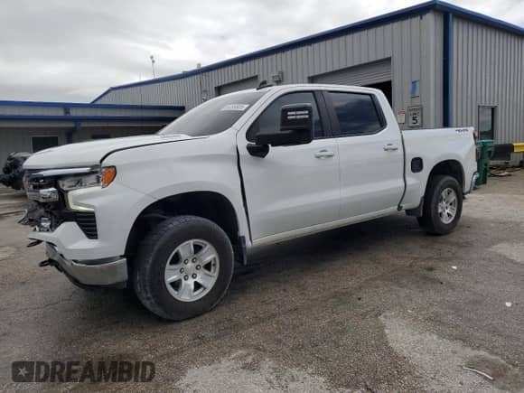 2022 Chevrolet Silverado 1500 LT with VIN 3GCUDDET9NG501424, listed as a Copart auction lot 85289805 with 53,133 mi miles and Salvage title. Bid and sale history available at DreamBid. Image 1.