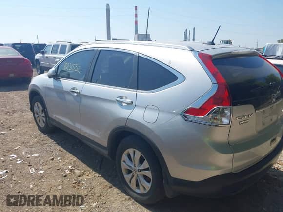 2014 Honda CR-V EX-L with VIN 5J6RM4H79EL081178, listed as a IAAI auction lot 43231532 with 165,589 mi miles and . Bid and sale history available at DreamBid. Image 3.