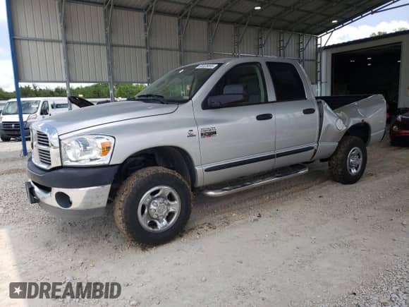 2007 Dodge 2500 SLT with VIN 1D7KS28C37J524928, listed as a Copart auction lot 65328855 with 224,928 mi miles and Clean title. Bid and sale history available at DreamBid. Image 1.