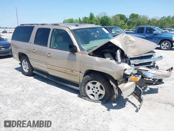 2005 Chevrolet Suburban LT with VIN 1GNEC16Z75J117611, listed as a IAAI auction lot 41946614 with 273,541 mi miles and . Bid and sale history available at DreamBid. Image 1.