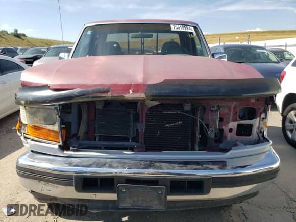 1996 Ford F-150 with VIN 1FTEX14N3TKA37212, listed as a Copart auction lot 70519994 with 136,624 mi miles and Salvage title. Bid and sale history available at DreamBid. Image 5.
