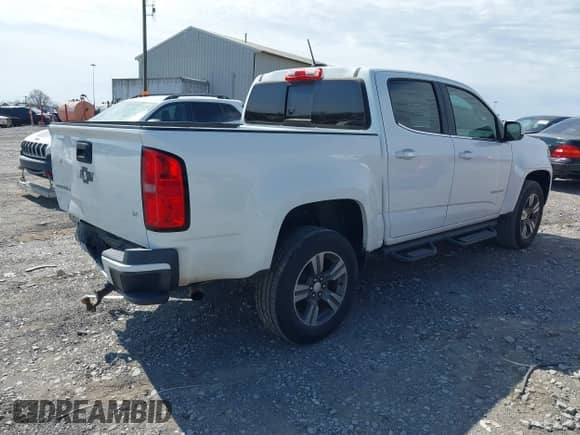 2016 Chevrolet Colorado 2WD LT with VIN 1GCGSCE39G1250564, listed as a IAAI auction lot 41683618 with 118,477 mi miles and . Bid and sale history available at DreamBid. Image 4.