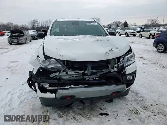 2021 Chevrolet Colorado 4WD Z71 with VIN 1GCGTDEN1M1278794, listed as a Copart auction lot 88687525 with 53,233 mi miles and Salvage title. Bid and sale history available at DreamBid. Image 11.