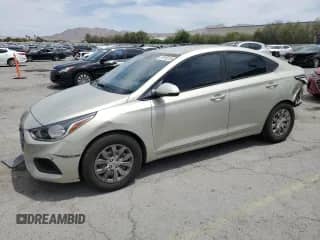 2018 Hyundai Accent SEL с VIN 3KPC24A38JE033358, выставлен на аукционе Copart как лот 57415215 с пробегом 54 104 миль миль и Списание • Salvage title. История ставок и продаж доступна на DreamBid. Изображение 1.