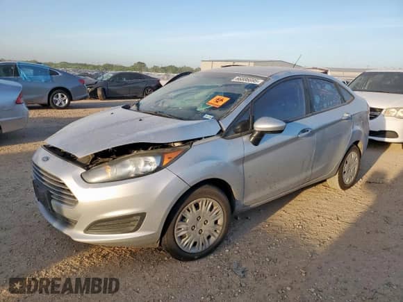 2017 Ford Fiesta S with VIN 3FADP4AJ2HM150282, listed as a Copart auction lot 66886695 with 89,339 mi miles and Salvage title. Bid and sale history available at DreamBid. Image 1.