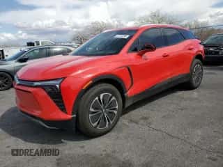 2024 Chevrolet Blazer EV eAWD LT z VIN 3GNKDBRJ6RS247539, wystawiony jako Copart lot #51144295 z przebiegiem 620 mil mil oraz Szkoda całkowita • Salvage title. Historia ofert i sprzedaży dostępna na DreamBid. Obrazek 1.