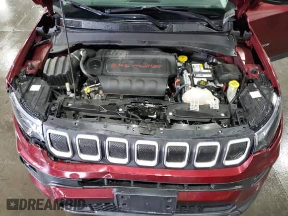 2022 Jeep Compass Latitude с VIN 3C4NJDBB2NT156849, выставлен на аукционе Copart как лот 69195475 с пробегом 33 100 миль миль и Списание • Salvage title. История ставок и продаж доступна на DreamBid. Изображение 12.