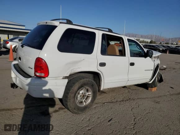 1998 Dodge Durango with VIN 1B4HS28Z3WF225852, listed as a Copart auction lot 74848064 with 199,623 mi miles and Salvage title. Bid and sale history available at DreamBid. Image 3.