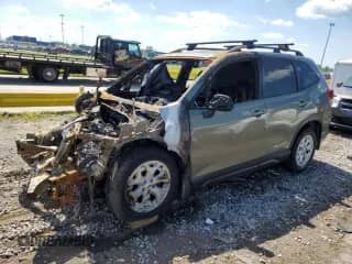 2019 Subaru Forester с VIN JF2SKACC1KH416126, выставлен на аукционе Copart как лот 62513555 с пробегом Не указан миль и На запчасти • Non repairable. История ставок и продаж доступна на DreamBid. Изображение 1.