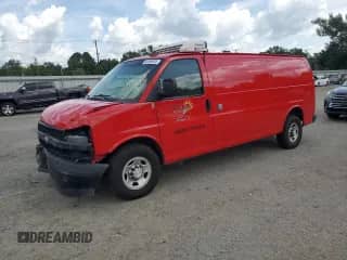2018 Chevrolet Express Cargo с VIN 1GCZGHFG9J1280888, выставлен на аукционе Copart как лот 63389035 с пробегом 377 250 миль миль и Списание • Salvage title. История ставок и продаж доступна на DreamBid. Изображение 1.