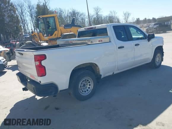 2020 Chevrolet Silverado 1500 Work Truck with VIN 1GCRWAEFXLZ211182, listed as a IAAI auction lot 41768487 with 142,824 mi miles and . Bid and sale history available at DreamBid. Image 4.