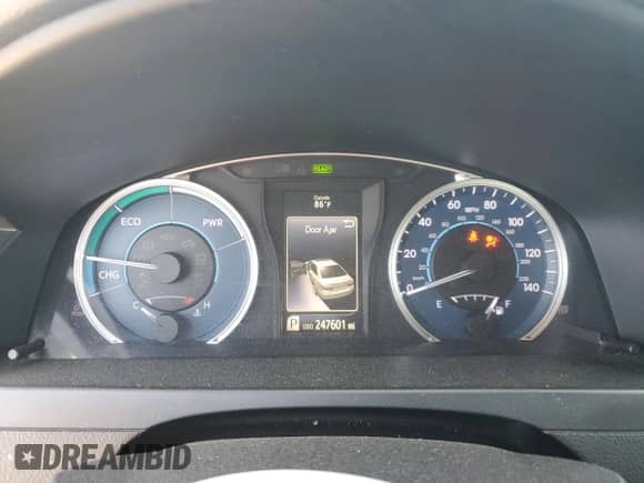 2017 Toyota Camry Hybrid LE с VIN 4T1BD1FK9HU207255, выставлен на аукционе Copart как лот 71706455 с пробегом 247 601 миль миль и Списание • Salvage title. История ставок и продаж доступна на DreamBid. Изображение 9.