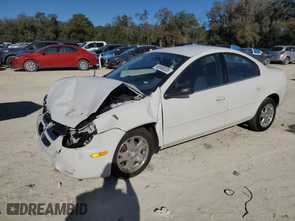 2005 Dodge Neon SXT z VIN 1B3ES56C85D259058, wystawiony jako Copart lot #48580025 z przebiegiem 53 782 mil mil oraz Szkoda całkowita • Salvage title. Historia ofert i sprzedaży dostępna na DreamBid. Obrazek 1.
