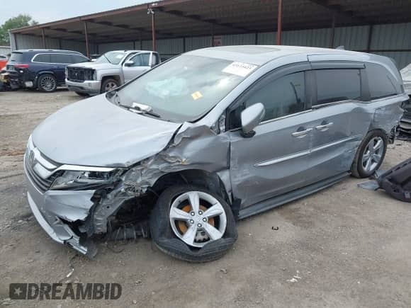 2019 Honda Odyssey EX-L с VIN 5FNRL6H71KB097121, выставлен на аукционе IAAI как лот 43123423 с пробегом 122 077 миль миль и . История ставок и продаж доступна на DreamBid. Изображение 2.