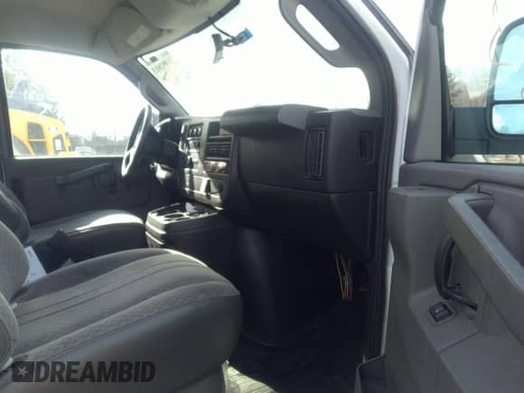 2017 Chevrolet Express Cargo with VIN 1GCWGBFF9H1307332, listed as a IAAI auction lot 35992813 with 227,280 mi miles and . Bid and sale history available at DreamBid. Image 5.