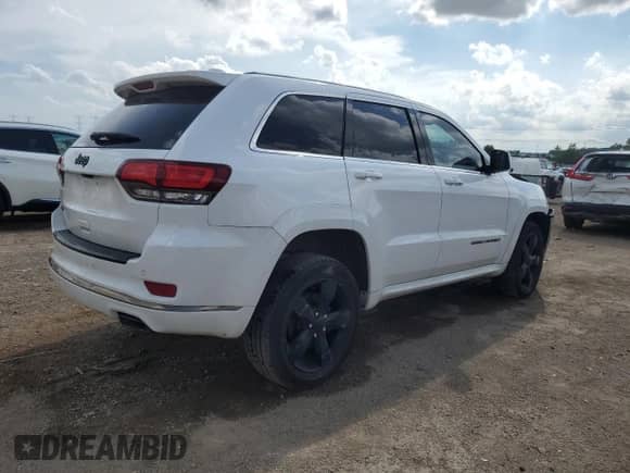 2015 Jeep Grand Cherokee Overland с VIN 1C4RJFCT5FC124995, выставлен на аукционе Copart как лот 61995845 с пробегом 63 808 миль миль и Списание • Salvage title. История ставок и продаж доступна на DreamBid. Изображение 3.