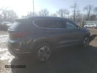 2020 Hyundai Santa Fe Limited with VIN 5NMS5CAA3LH224404, listed as a Copart auction lot 68591572 with 25,581 mi miles and . Bid and sale history available at DreamBid. Image 3.