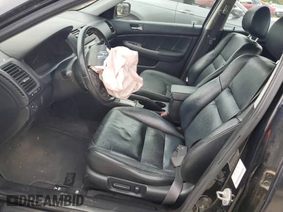 2007 Honda Accord EX-L with VIN 1HGCM66567A040015, listed as a Copart auction lot 67658573 with Not provided miles and Salvage title. Bid and sale history available at DreamBid. Image 7.