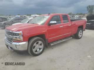 2017 Chevrolet Silverado 1500 LTZ z VIN 1GCVKSEC2HZ357511, wystawiony jako Copart lot #59766285 z przebiegiem 94 765 mil mil oraz Szkoda całkowita • Salvage title. Historia ofert i sprzedaży dostępna na DreamBid. Obrazek 1.