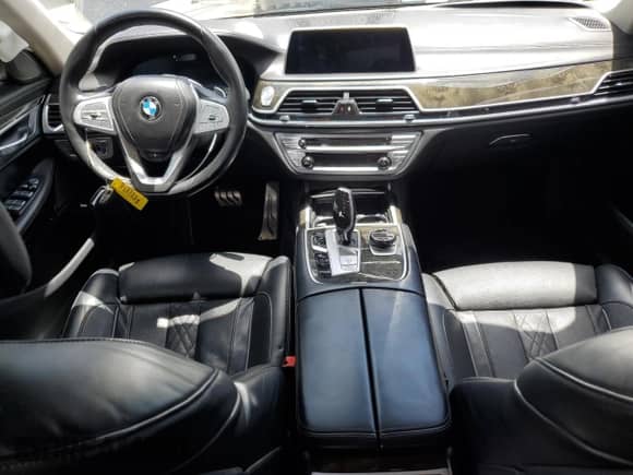 2021 BMW 7 Series 750i xDrive with VIN WBA7U2C06MCE57362, listed as a Copart auction lot 66734265 with 62,482 mi miles and Salvage title. Bid and sale history available at DreamBid. Image 8.