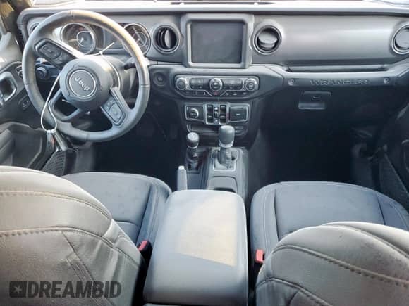 2023 Jeep Wrangler Sport S with VIN 1C4HJXDG3PW520605, listed as a Copart auction lot 63931965 with Not provided miles and Salvage title. Bid and sale history available at DreamBid. Image 8.