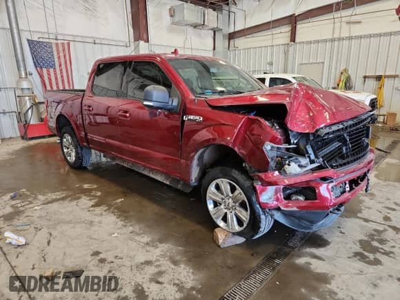 2018 Ford F-150 XL с VIN 1FTEW1EG5JFA65781, выставлен на аукционе Copart как лот 80350885 с пробегом 61 507 миль миль и Чистый • Clean title. История ставок и продаж доступна на DreamBid. Изображение 4.