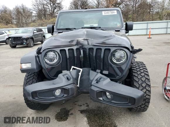 2022 Jeep Wrangler Unlimited Willys с VIN 1C4HJXDM6NW135462, выставлен на аукционе Copart как лот 53467564 с пробегом 22 028 миль миль и На запчасти • Non repairable. История ставок и продаж доступна на DreamBid. Изображение 5.