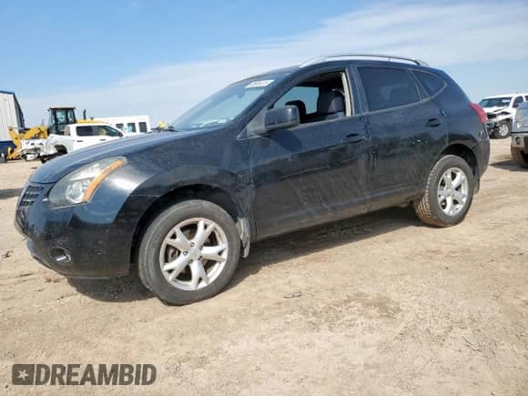2008 Nissan Rogue S with VIN JN8AS58TX8W306033, listed as a Copart auction lot 80684415 with 151,338 mi miles and Salvage title. Bid and sale history available at DreamBid. Image 1.