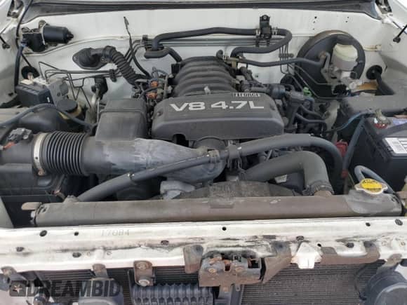 2005 Toyota Tundra SR5 with VIN 5TBRT34105S460369, listed as a Copart auction lot 65419985 with 135,204 mi miles and Salvage title. Bid and sale history available at DreamBid. Image 11.